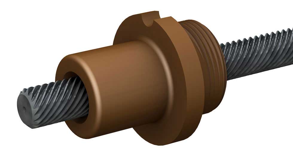 Lead Screws With US Threaded Nut - Standard